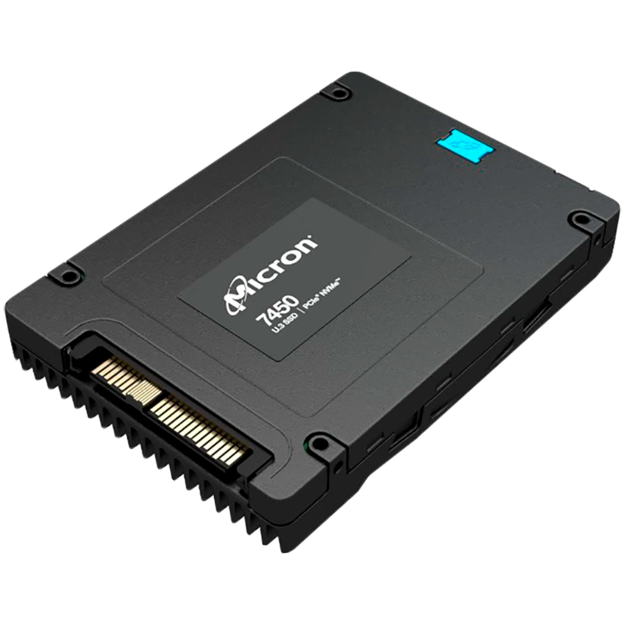 Micron 7450 PRO 3840GB NVMe U.3 (15mm) Non-SED Enterprise SSD [Single Pack]