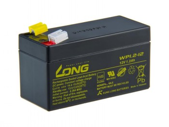 LONG 12V 1,2AH LEAD-ACID BATTERY F1 (WP1,2-12)