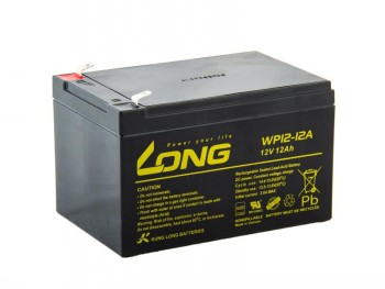 LONG 12V 12AH LEAD-ACID BATTERY F2 (WP12-12A)