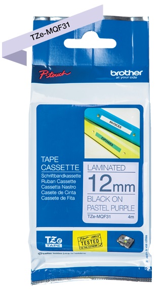 BROTHER TZe-MQF31 tape black/pastel