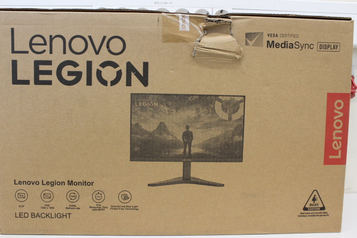 SALE OUT. Lenovo Legion R24s (C25238FR0) 24 Monitor-HDMI - SALE OUT. SALE OUT. Lenovo - Legion R24s - 24 " - IPS - 16:9 - 144 Hz - 1 ms - 1920 x 1080 pixels - 250 cd/m² - HDMI ports quantity 1 - Raven Black - Warranty 34 month(s) - DAMAGED PACKAGING