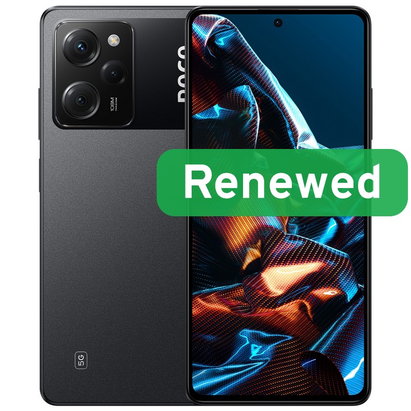 Poco Renewed Grade A - POCO X5 Pro - Black - 6.67 " - AMOLED - 512 GB - 5G - Android