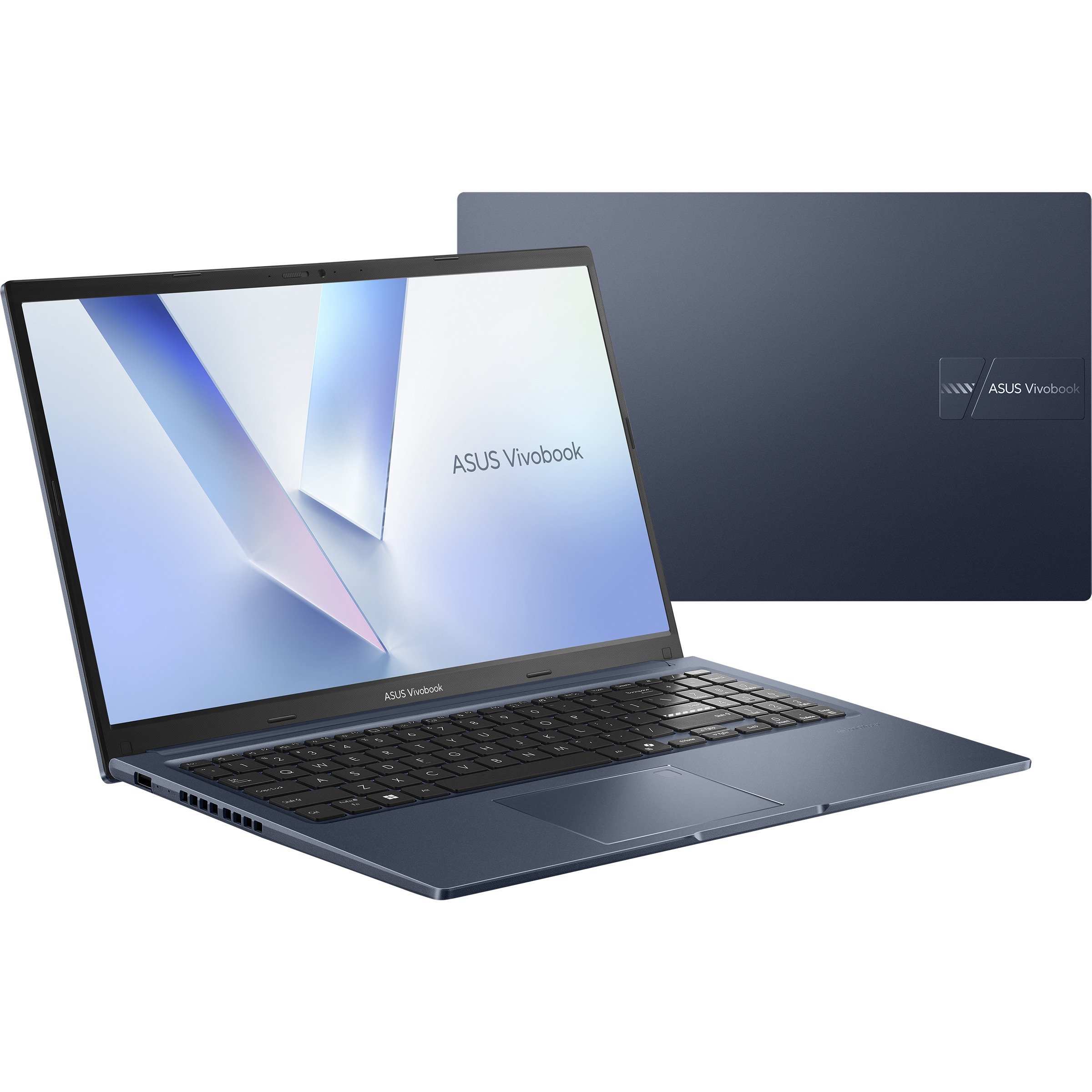Asus Vivobook 15 M1502NAQ-BQ034W - Quiet Blue - 15.6 " - IPS - FHD - 1920 x 1080 pixels - Anti-glare - AMD Ryzen 5 - 150 - 16 GB - DDR5 - Solid-state drive capacity 512 GB - AMD Radeon Graphics - Windows 11 Home - 802.11ax - Bluetooth version 5.4 - Keyboa
