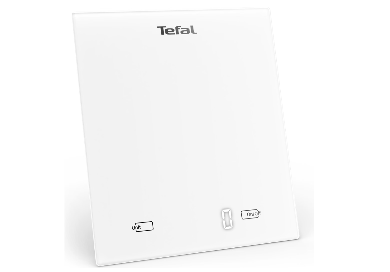 TEFAL Digital Kitchen Scale - Essential BC5504V0 - Graduation 1 g - White