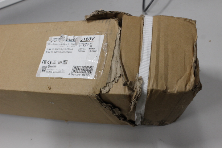 Elite Screens - Spectrum Series - Electric120V - Diagonal 120 " - 4:3 - Viewable screen width (W) 244 cm - White - DAMAGED PACKAGING, DENT ON SIDE, DAMAGED PAINT