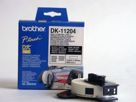 Brother - DK-11204 Multi Purpose Labels - White - DK - 17mm x 54mm