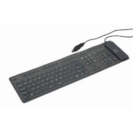 Gembird - Flexible keyboard - Wired - US