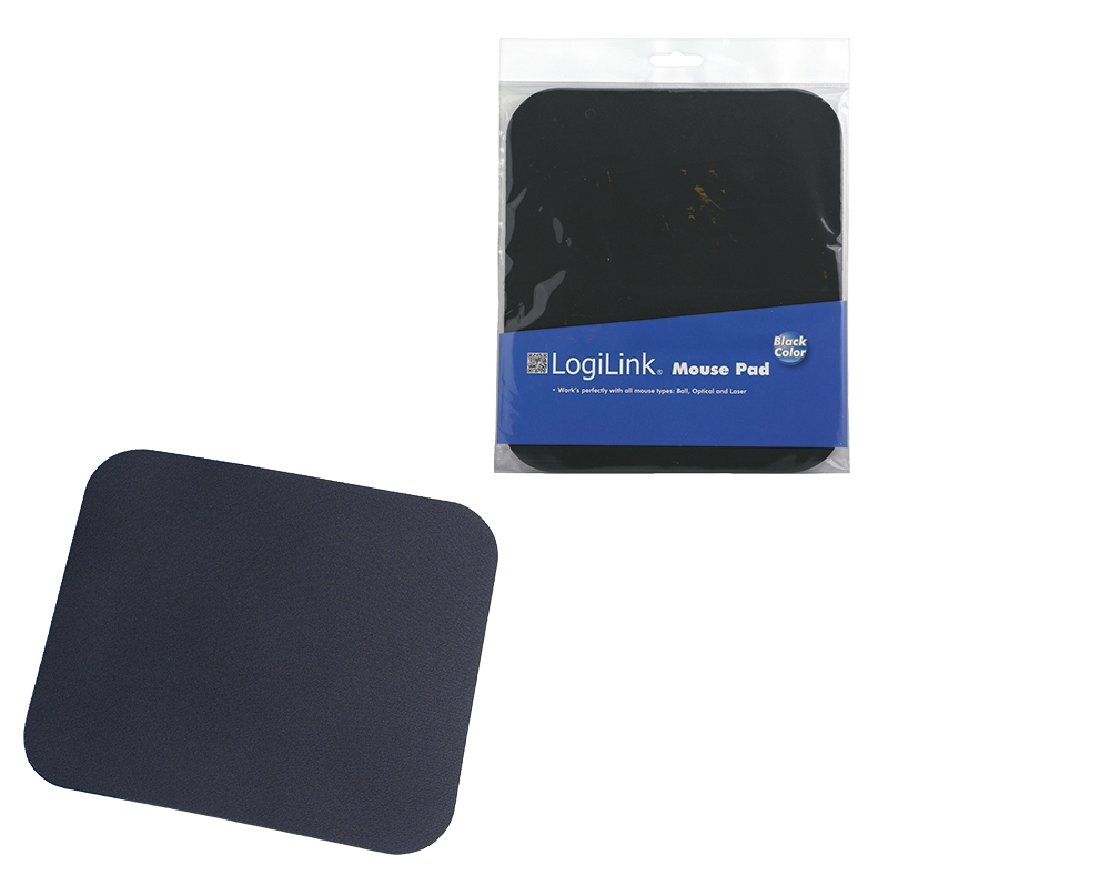 Logilink - Mousepad - 220 x 250 mm - Black