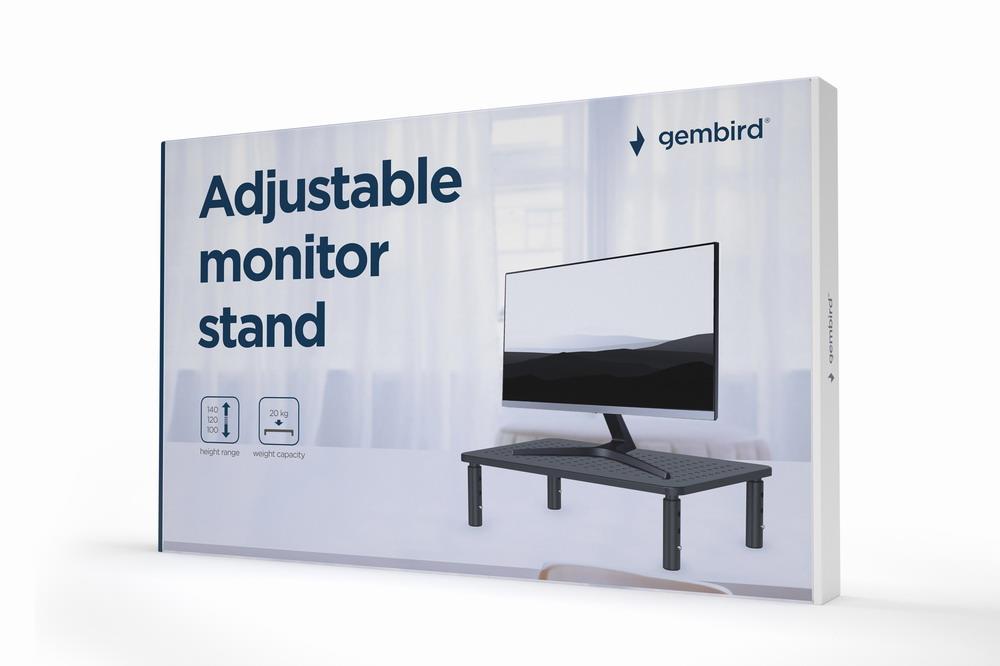DISPLAY ACC ADJUSTABLE STAND/MS-TABLE-01 GEMBIRD