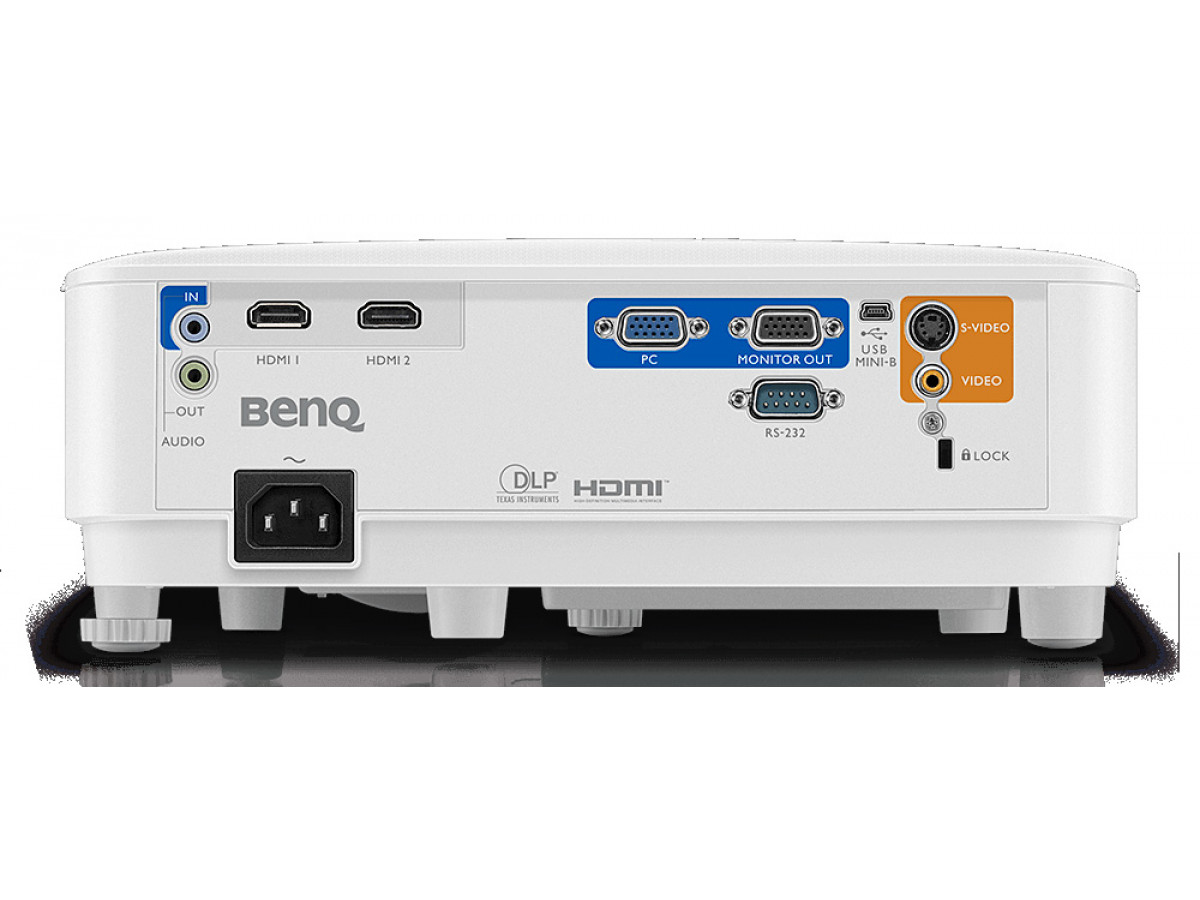 Benq - MW550 - WXGA (1280x800) - 3600 ANSI lumens - White - Lamp warranty 12 month(s)