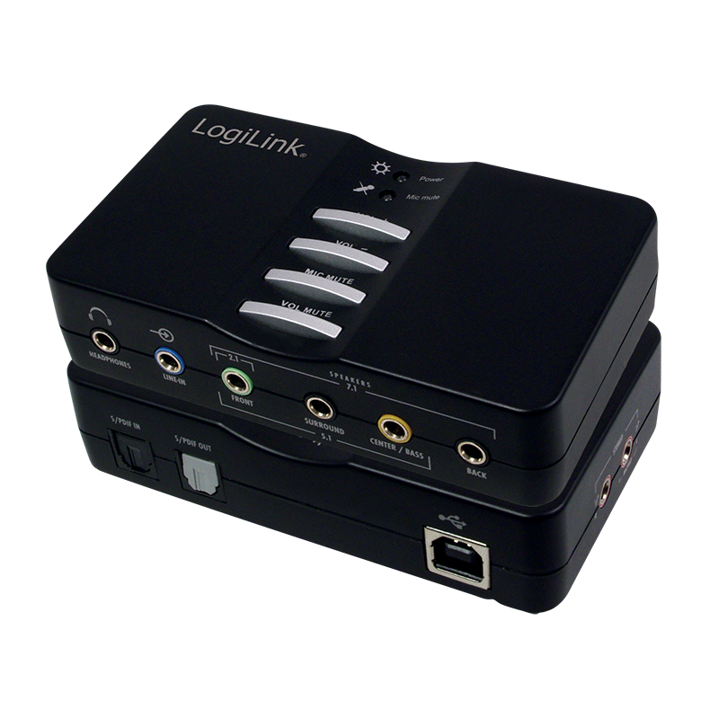 Logilink - USB sound box 7.1 8-channel - UA0099