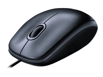 Logitech - M90 - Wired - Mouse - USB Type-A - Black