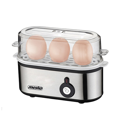 Mesko - Egg boiler - MS 4485 - Stainless steel - 210 W - Functions For 3 eggs