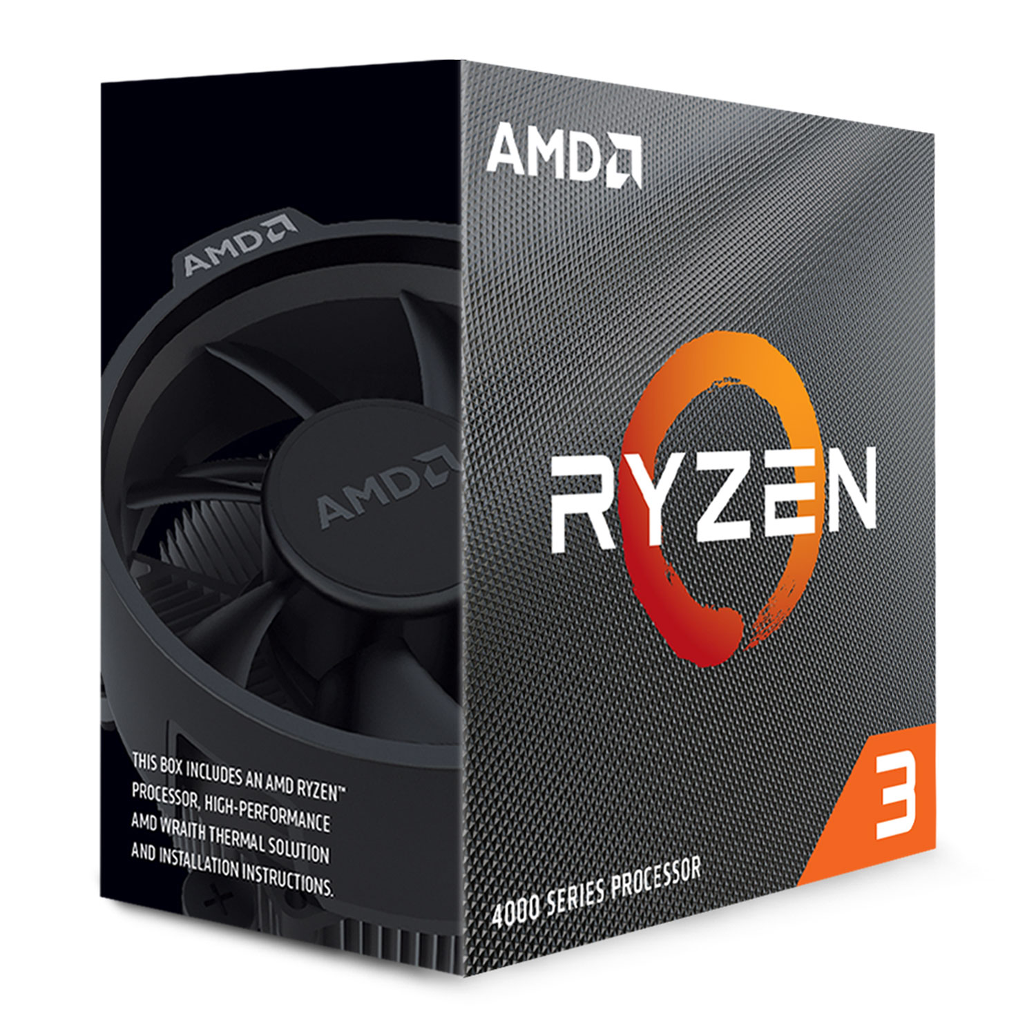 AMD - Ryzen 3 4100 - 3.8 GHz - AM4 - Processor threads 8 - AMD - Processor cores 4