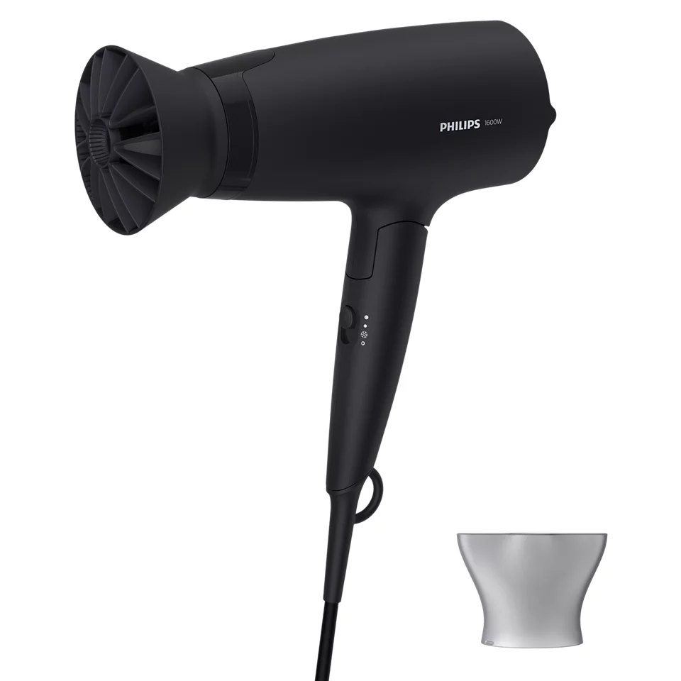 Philips - Hair Dryer - BHD308/10 3000 Series - 1600 W - Black