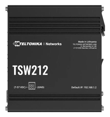 Switch|TELTONIKA|TSW212000000|TSW212