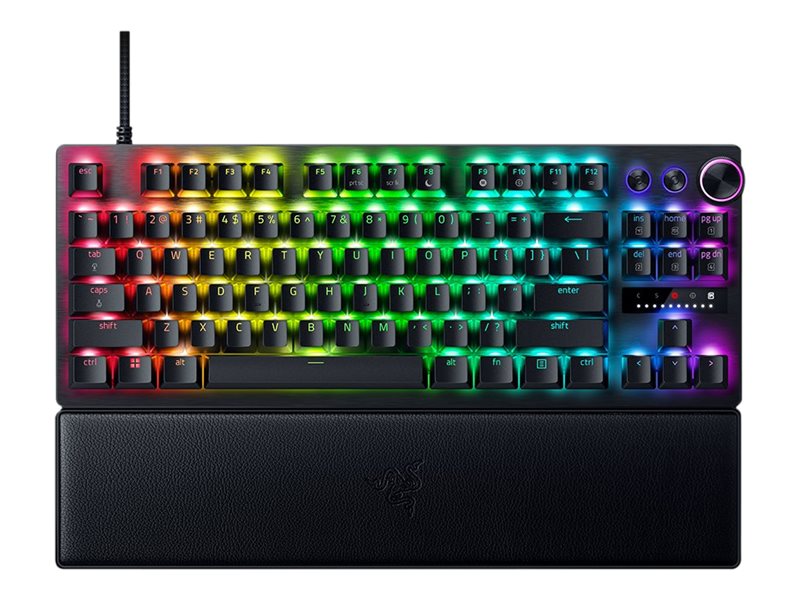 Razer - Huntsman V3 Pro Tenkeyless - Gaming Keyboard - Wired - US - Analog Optical - Black