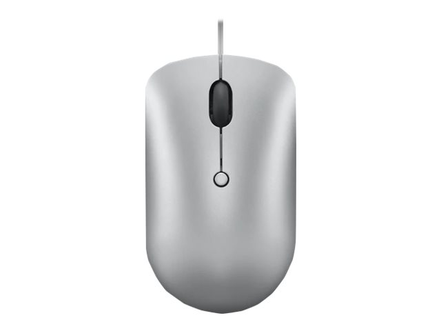 Lenovo - Compact Mouse - 540 - Wired - USB-C - Cloud Grey