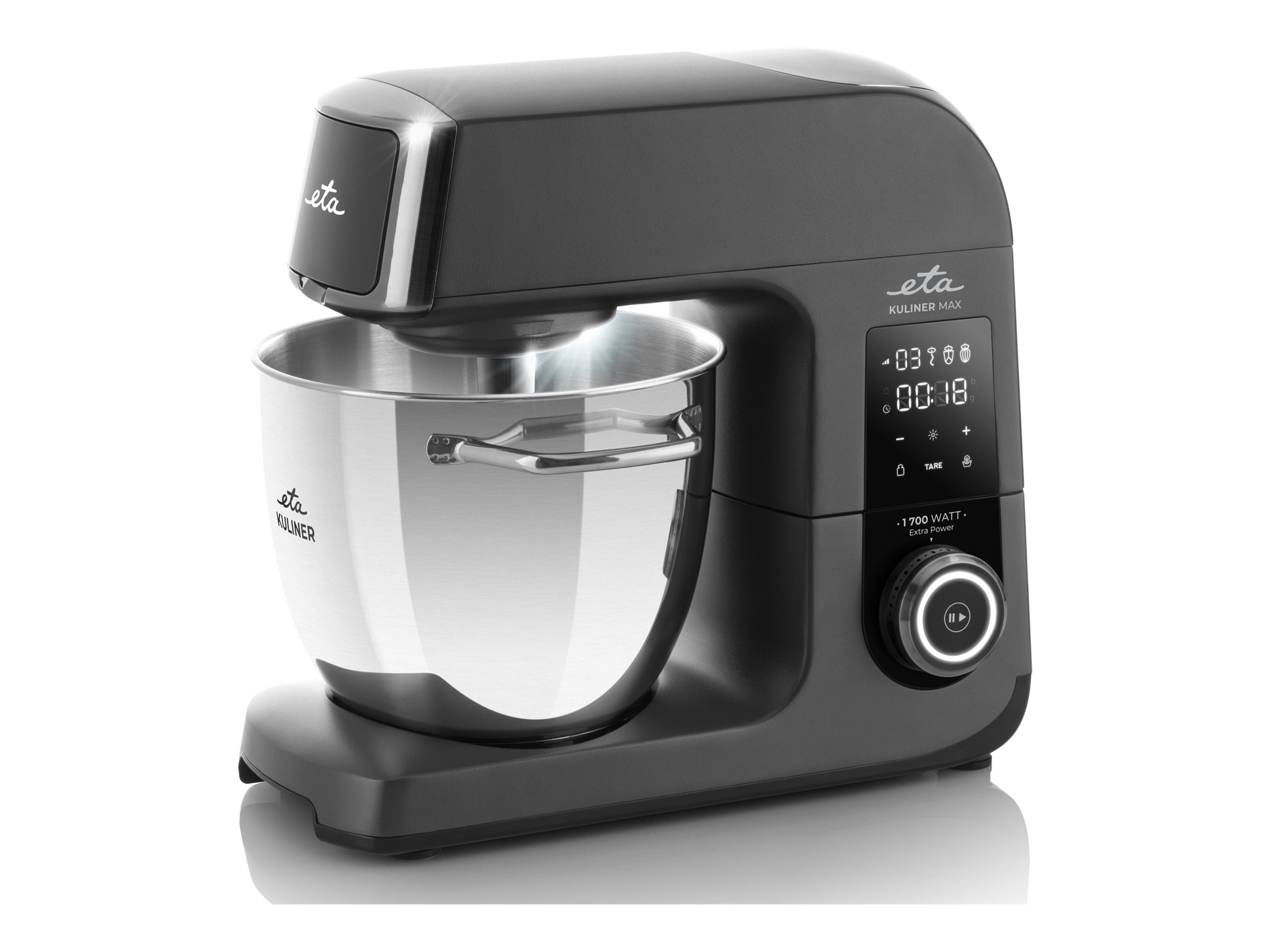ETA Kitchen Machine - ETA203890010 Gratus Kuliner II Max - 1700 W - Number of speeds 12 - Bowl capacity 6.7 L - Gray