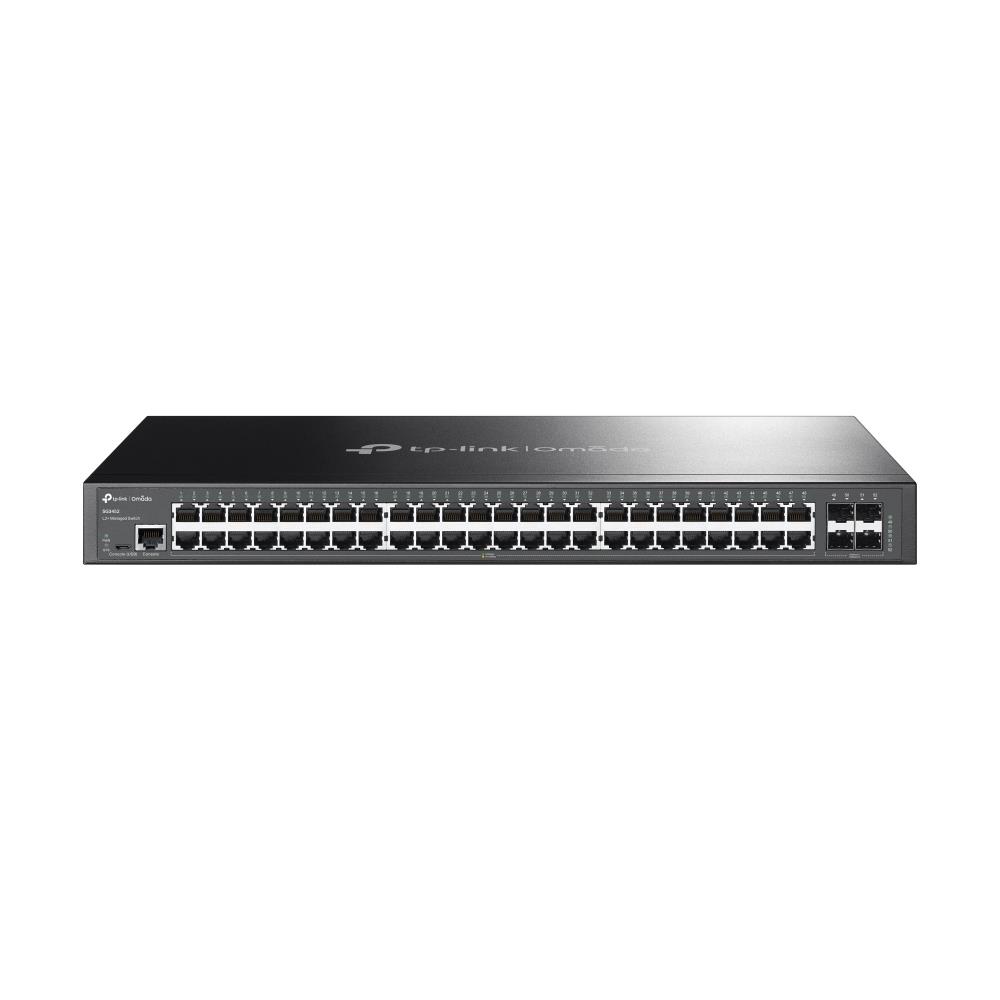 Switch|TP-LINK|Omada|TL-SG3452|Type L2|Rack|4xSFP|1xConsole|1|TL-SG3452