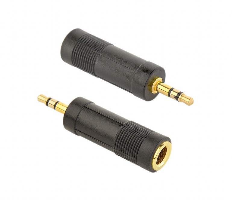 Cablexpert 6.35 mm female to 3.5 mm male audio adapter - A-6.35F-3.5M
