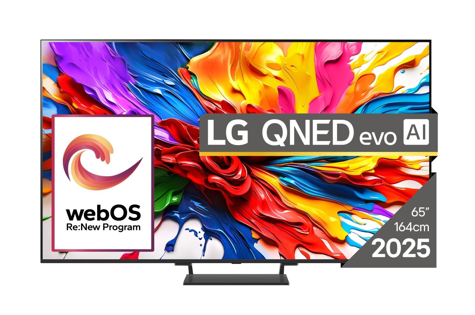 TV Set|LG|65"|4K/Smart|3840x2160|Wireless LAN|Bluetooth|webOS|65QNED93A6A