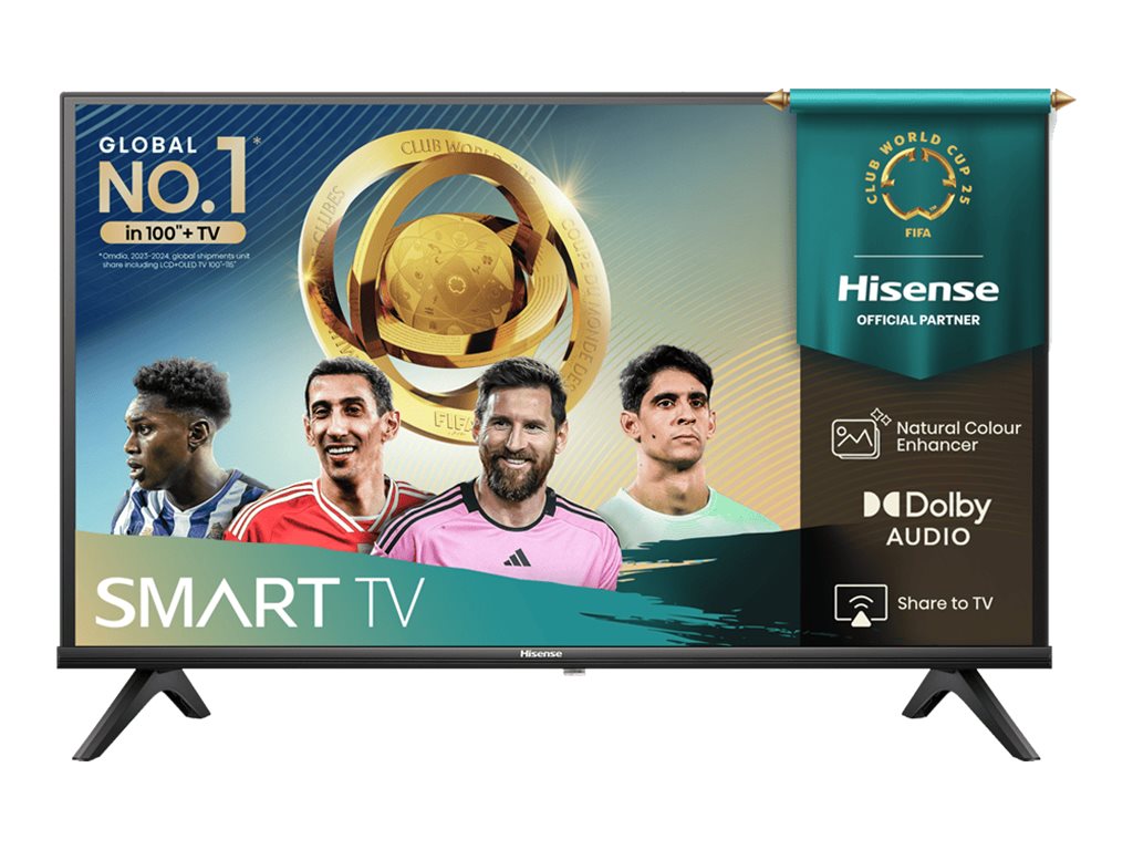 Hisense HD Smart TV - 32A4Q - 32" - Smart TV - VIDAA OS - HD - Black