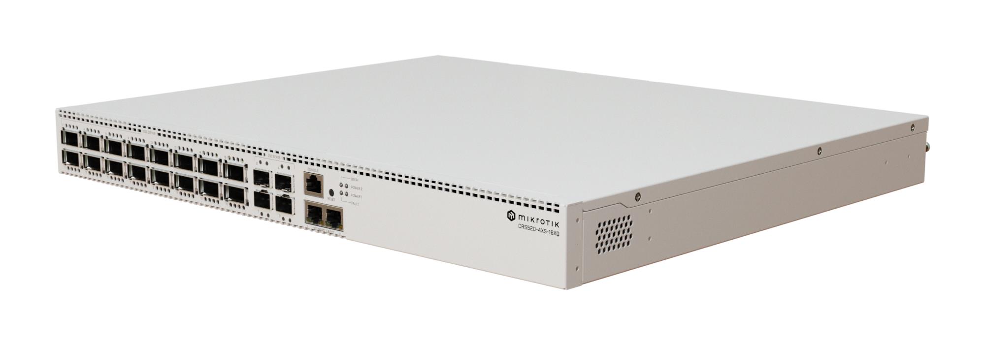 Switch|MIKROTIK|CRS520-4XS-16XQ-RM|Desktop/pedestal|16xQSFP28|4xSFP28|1xConsole|CRS520-4XS-16XQ-RM