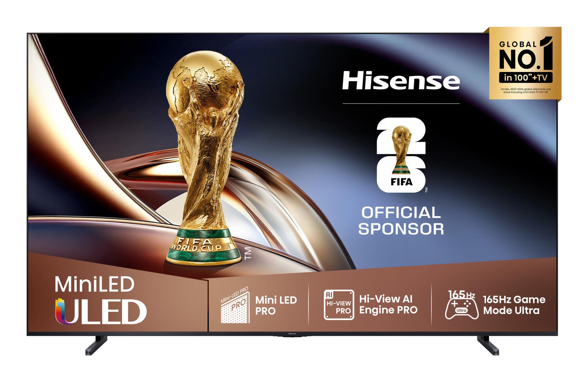 TV Set|HISENSE|100 "|4K Ultra HD|3840 x 2160 pixels|Flat|16:9|ULED|100U8Q