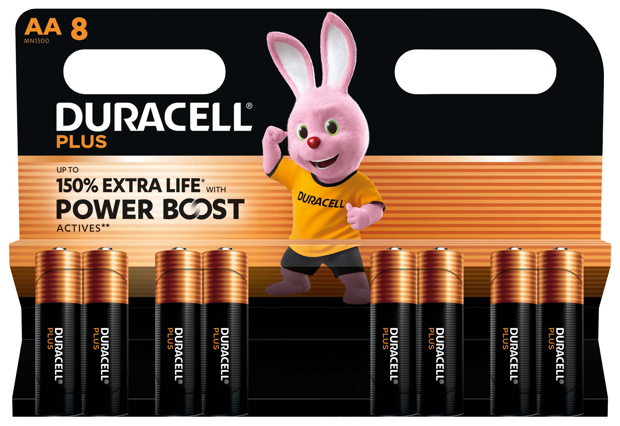 Duracell Plus Boost MN1500 BL8 - AA