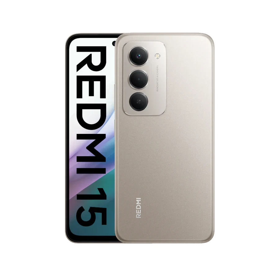 Xiaomi - Redmi - 15 4G - Titan Gray - 6.9 " - IPS LCD - 1080 x 2340 pixels - Qualcomm - Internal RAM 6 GB - 128 GB - Dual SIM - Nano SIM - 4G - Main camera resolution 50 MP - Secondary camera resolution 8 MP - Android - 15 - 7000 mAh
