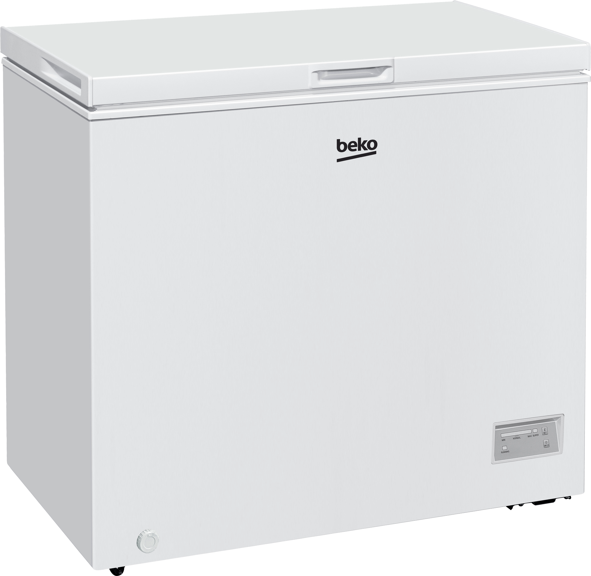 BEKO Freezer - CF200EWN - Energy efficiency class E - Chest - Free standing - Height 84.5 cm - Total net capacity 198 L - White