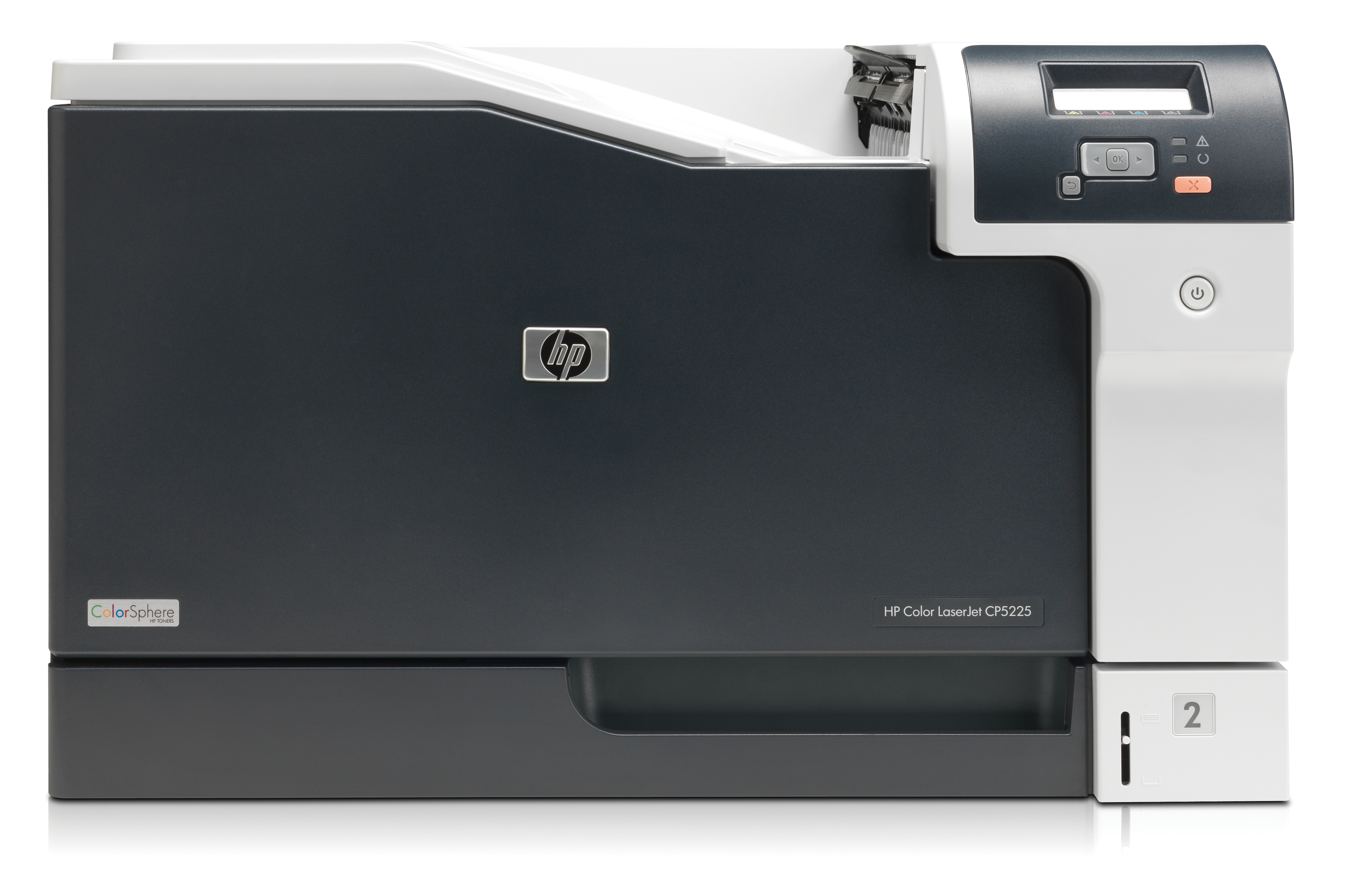 HP Color LaserJet CP5225 Printer - A3 Color Laser, Print, 20ppm, 1500-5000 pages per month