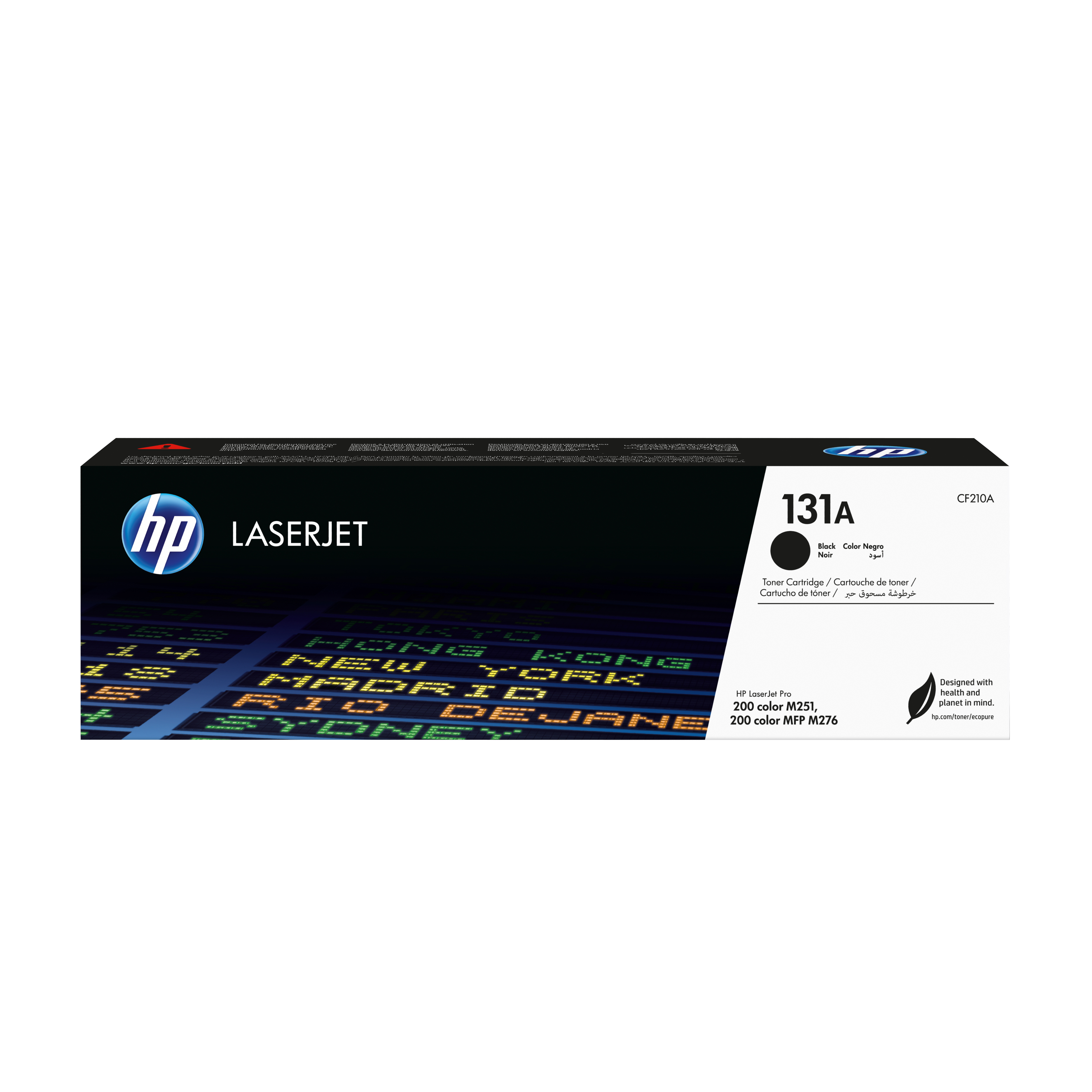 HP 131A Black Laser Toner Cartridge, 1520 pages, for HP LaserJet Pro 200 M276n, M276nw