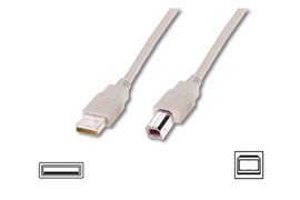 Logilink - USB 2.0 connection cable - USB-A to USB-B USB  A male - USB B male