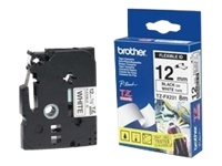 Brother - TZe-FX231 Flexible ID Laminated Tape - Black on White - TZe - 8 m - 1.2 cm