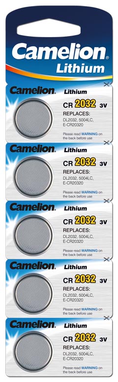 Camelion - CR2032-BP5 - CR2032 - Lithium - 5 pc(s)