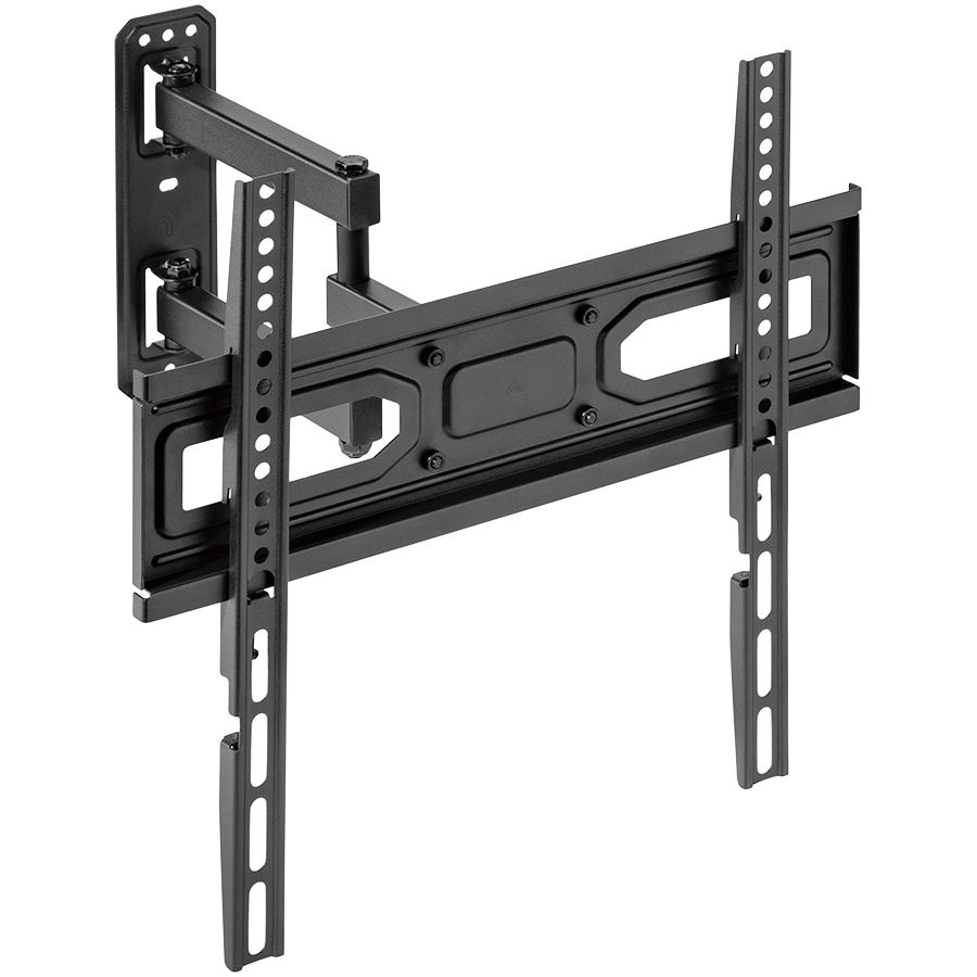 Free-tilt design: simplifies adjustment for better visibility and reduced glareSwivel mechanism provides maximum viewing flexibilitySpirit level ensures perfect positioningConvenient cable holder. 32-55". Max 35kg.