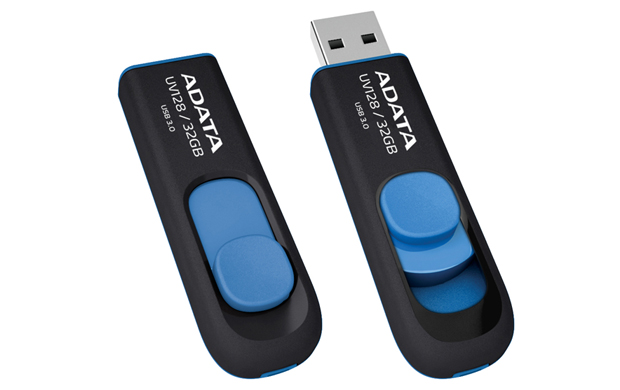 ADATA - UV128 - 64 GB - USB 3.0 - Black/Blue