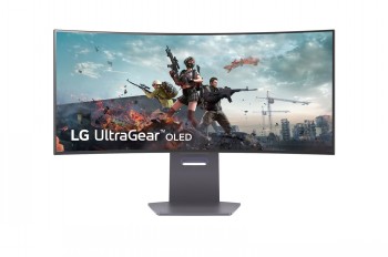 Monitor|LG|34GS95QE-B|34"|Gaming/Curved|Panel OLED|3440x1440|21:9|240Hz|Matte|0.03 ms|Swivel|Height adjustable|Tilt|Colour Black|34GS95QE-B