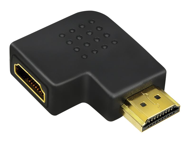 Logilink - HDMI Adapter, AM to AF in 90 degree flat angled - AH0008
