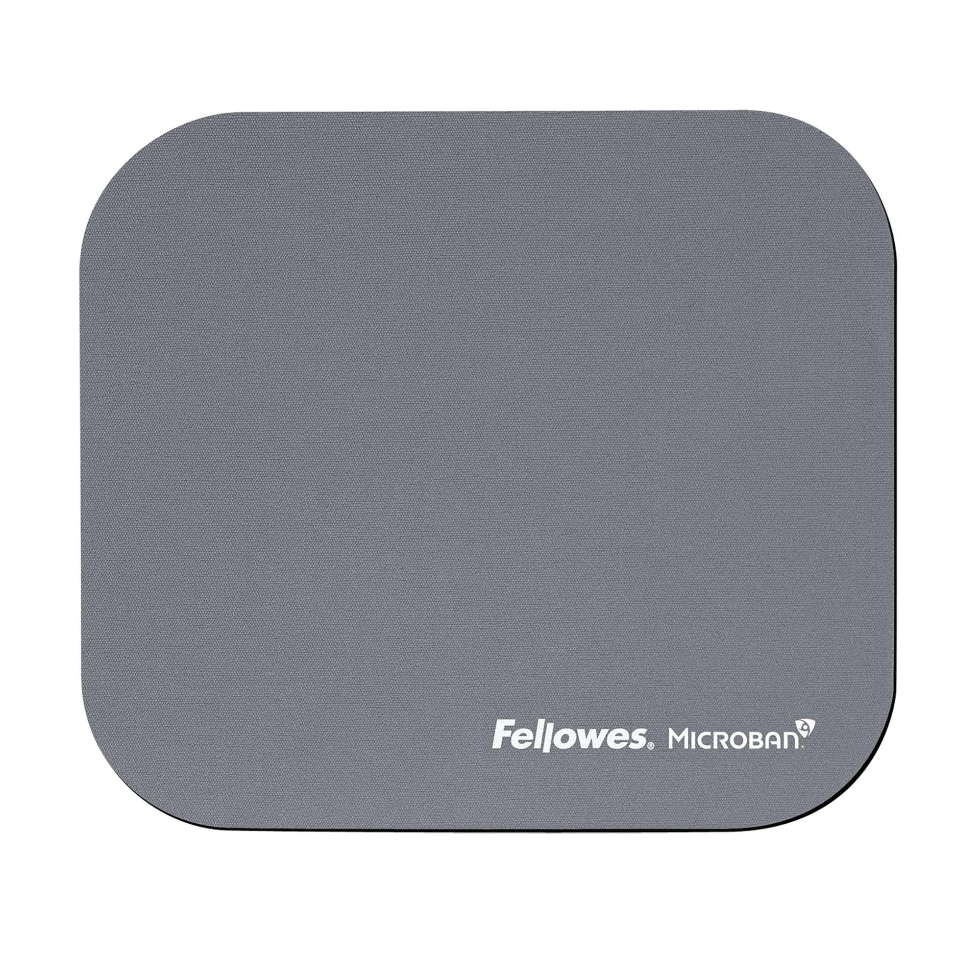 MOUSE PAD MICROBAN/SILVER 5934005 FELLOWES
