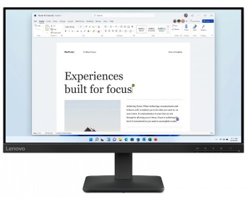 Lenovo L24-4e 23.8 IPS 1920x1080/16:9/250 nits/HDMI/Black/3Y Warranty - Lenovo