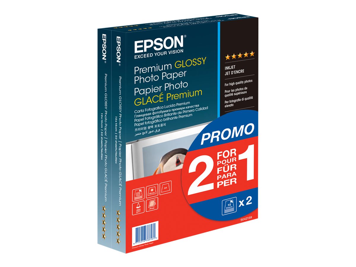 Premium Glossy Photo Paper - Premium Glossy Photo Paper - 255 g/m² - 100 x 150 mm - 10x15