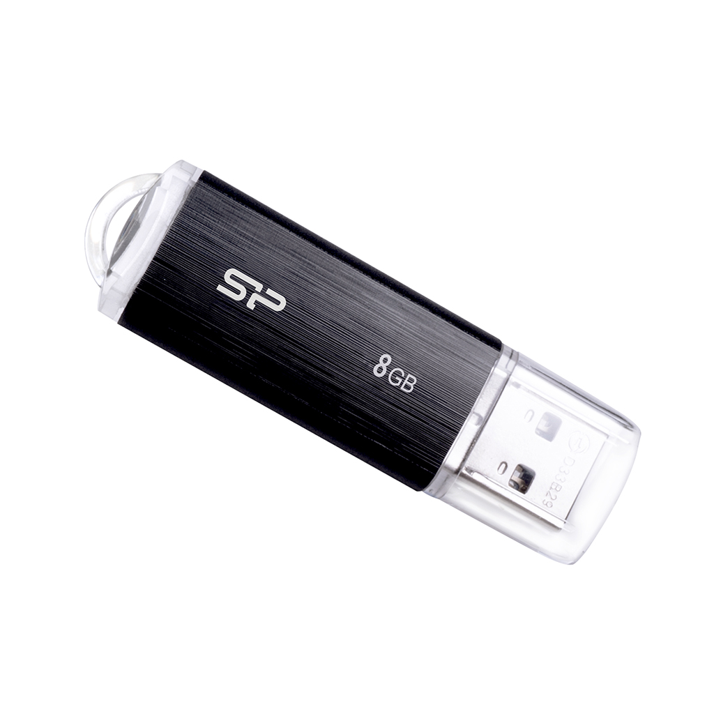 Silicon Power - Ultima U02 - 8 GB - USB 2.0 - Black