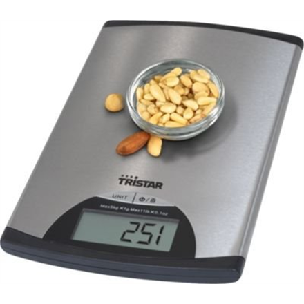 Tristar - Kitchen scale - KW-2435 - Maximum weight (capacity) 5 kg - Metallic