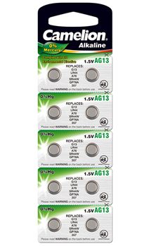 Camelion - AG13/LR44/357 - Alkaline Buutoncell - 10 pc(s)