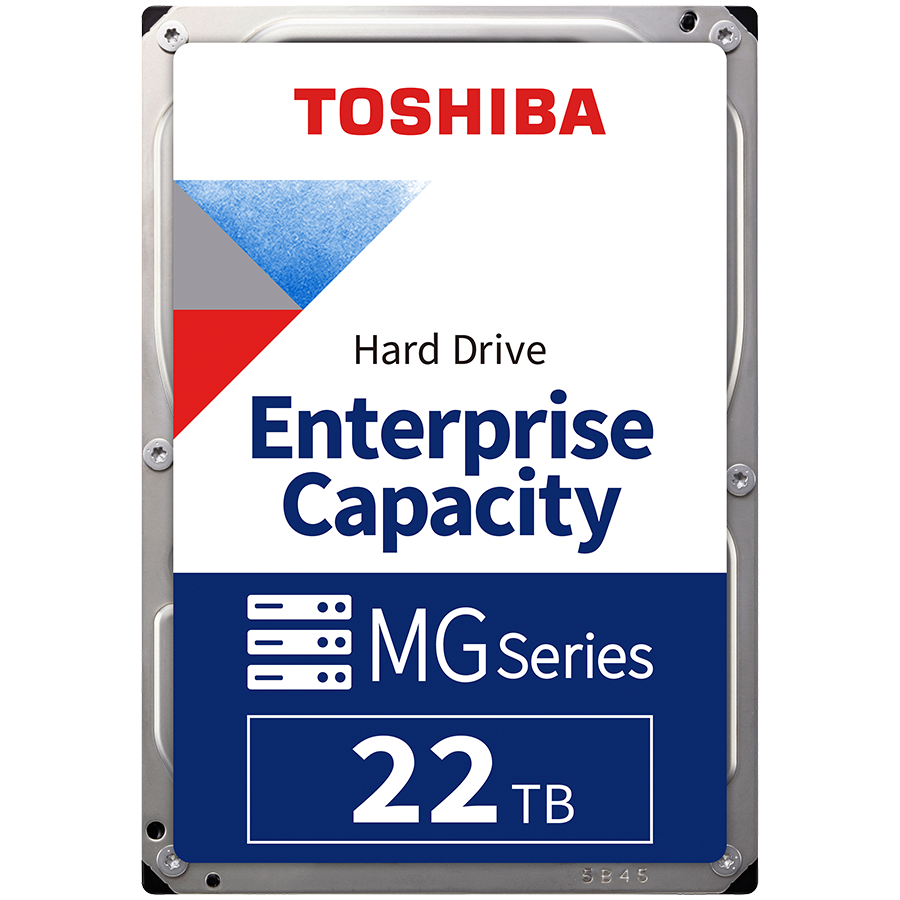 HDD Server TOSHIBA MG10 22TB MAMR 512e, 3.5'', 512MB, 7200RPM, SAS, SKU: HDEA00NGEA51F