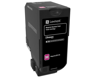 Lexmark CS720 Magenta Standard Yield Toner Cartridge - Lexmark Cartridge - Magenta
