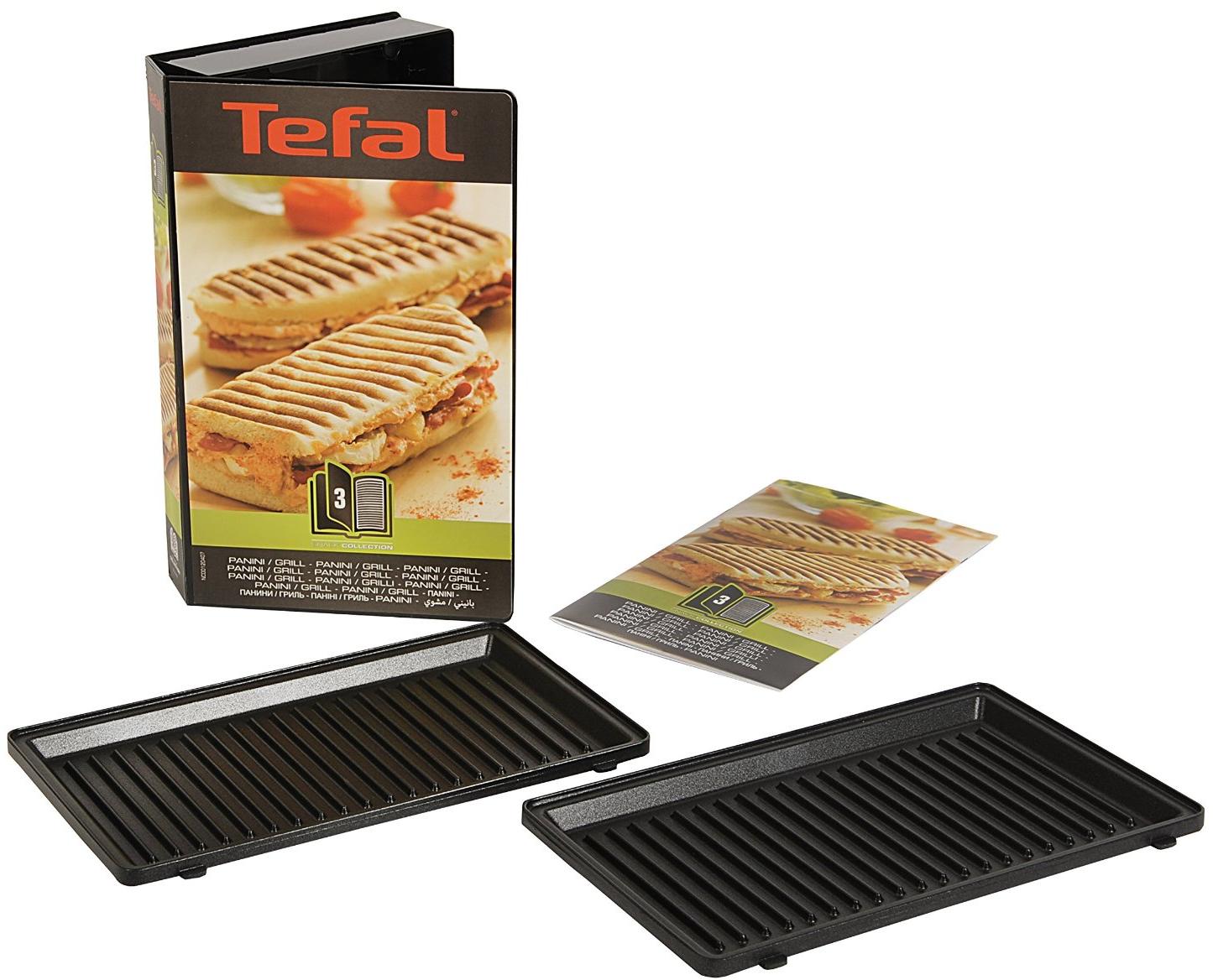 TEFAL XA800312 Grill/panini plates  - TEFAL - XA800312 - Black